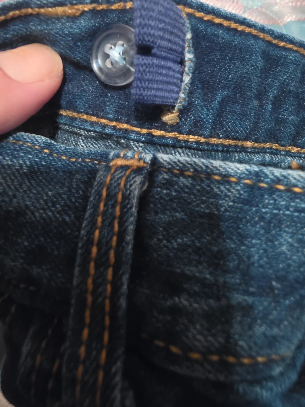 Old Navy Dark Blue Denim Relaxed Jeans